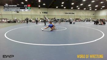 120 lbs Semifinal - Tiana Crawford, Best Trained 7-12 TX vs Lulu Tahdoohnippah, Aztec Lady Warriors