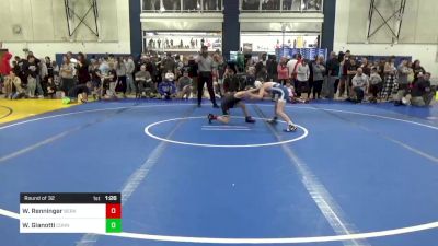 87 lbs Round Of 32 - Wesley Renninger, Berks Catholic vs Wyatt Gianotti, Connellsville