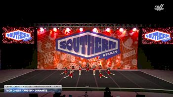 Tech Cheer - Austin - Dynamite [2026 L1 Mini - Novice - Restrictions Day 1] 2026 Southern Nationals by Cheer Power