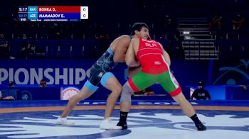 77 kg Round Of 16 - Dzmitry Bonka, BLR vs Eljan Mammadov, AZE