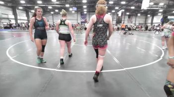 152 lbs Rr Rnd 2 - Beatrice Land, Lady Bandits vs Gracie Blue, Team RJN Green