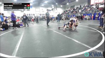 54 lbs Rr Rnd 3 - Rally Smith, Hinton Takedown Club vs Jo Thigpen, Choctaw Ironman