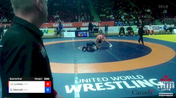 65kg Quarterfinal - Jason Luneau, Montreal NTC / Montreal WC vs Quentin Lee Mensah, BMWC
