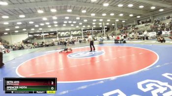 4-120 lbs Cons. Round 3 - Spencer Moth, Jamestown vs Seth Ayo, Spotsylvania
