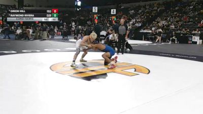 138 lbs Consolation - Orion Hill, Folsom (SJ) vs Raymond Rivera, Clovis (CS)