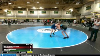 182 lbs Semifinal - Jayden Dickerson, Shenandoah Elks vs Aidan Kanable, SF O`Goman