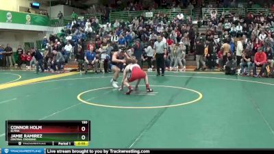 150 lbs Cons. Round 7 - Jamie Ramirez, CENTRAL CROSSING vs Connor Holm, ELYRIA