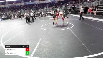 192 lbs Quarterfinal - Kameron Sutton, Rogue Warrior Wrestling vs Julian Burgett, Fishers Wrestling Club