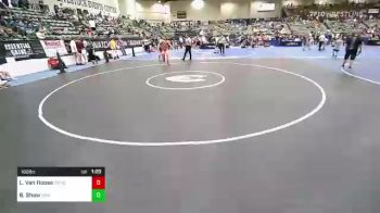 182 lbs Round Of 16 - Lance Van Hoose, Salem Elite Mat Club vs Bradlee Shaw, Swamp Monsters