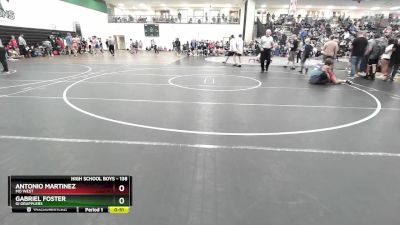 138 lbs Cons. Round 3 - Antonio Martinez, MO West vs Gabriel Foster, GI Grapplers