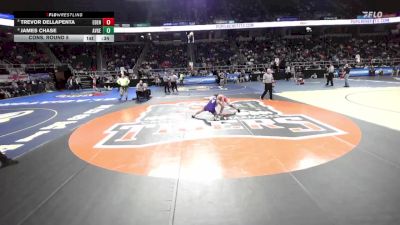 II-131 lbs Cons. Round 5 - Trevor Dellapenta, Eden vs James Chase, Avon-Geneseo