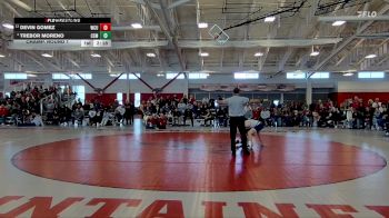 133 lbs Champ. Round 1 - Devin Gomez, Western Colorado vs Trebor Moreno, Colorado School Of Mines