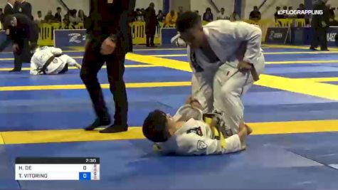 HENRIQUE DE OLIVEIRA ROSSI vs THALISON VITORINO SOARES 2019 World Jiu-Jitsu IBJJF Championship
