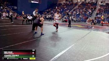 285 lbs Cons. Round 6 - Ben Shue, Bergen Catholic vs Cooper Struble, Lakeland Regional