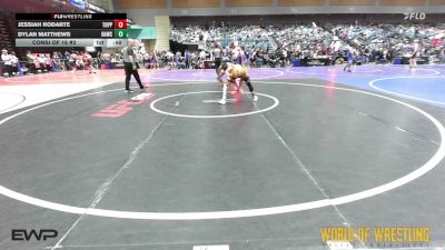132 lbs Consi Of 16 #2 - Jessiah Rodarte, Toppenish Bad Boys Wrestler vs Dylan Matthews, RAWC