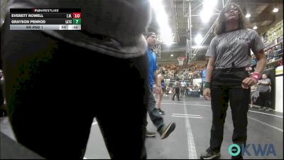 85 lbs Rr Rnd 1 - Lucy Wilson, Newcastle Youth Wrestling vs Ellayden Hanselman, Bridge Creek