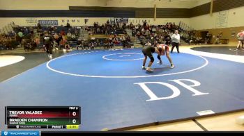 126 lbs Cons. Semi - Braeden Champion, Shadle Park vs Trevor Valadez, Ferris