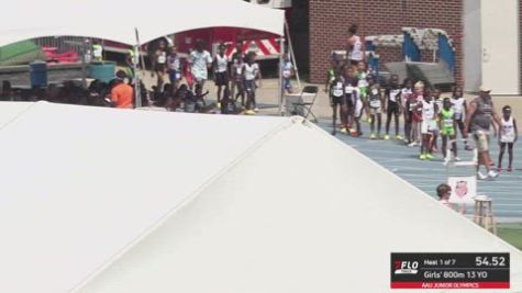 2026 AAU Junior Olympic Games - Youth Boys' 800m, Prelims 1 - Age 17-18