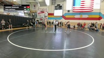 138 lbs Quarterfinal - Andrew Gonzales, Central vs Paul Gottula, Laramie