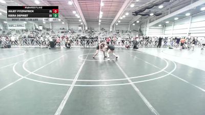 138 lbs Consi Of 8 #1 - Juliet Fitzpatrick, PA vs Kiera Depinet, OH