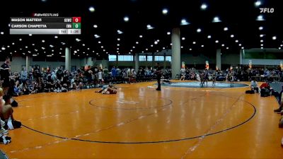 85 lbs Round 7 (8 Team) - Carson Chapetta, Eagle Wrestling Academy vs Mason Mattevi, Gulf Coast WC