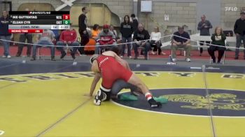 149 lbs Cons. Semi - Elijah Cyr, Castleton vs Ike Guttentag, Wesleyan (CT)