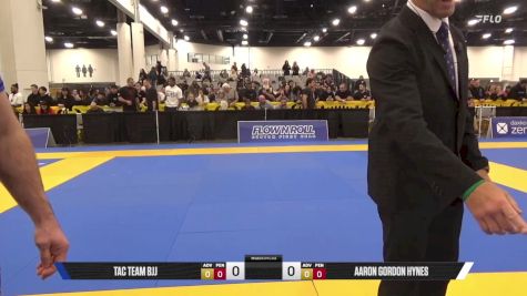 Aaron Gordon Hynes vs Jared Sven Myhrberg 2025 World IBJJF Jiu-Jitsu No-Gi Championship
