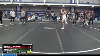 140 lbs Finals (2 Team) - Anthony Capenegro, Iron Horse vs Ray Fitzgerald, PA Alliance Red