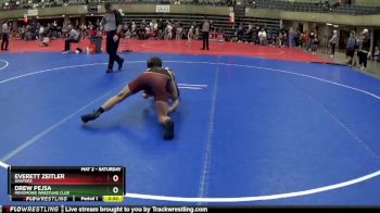 140 lbs Cons. Semi - Everett Zeitler, Aviators vs Drew Pejsa, Menomonie Wrestling Club