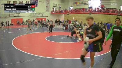 215 lbs Quarterfinal - Zac Ortiz, Beaverton vs Elijah Cruz, Sweet Home