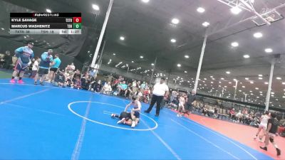 60 lbs Round 2 (6 Team) - Kyle Savage, Terps Xtreme vs Marcus Washenitz, Tri State Hammers