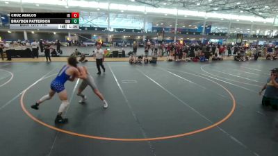 157 lbs Cons. Round 5 - Brayden Patterson, Unattached vs Cruz Abalos, Unattached