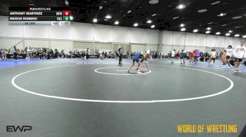 85 lbs 5th Place - Anthony Martinez, Untouchables 14U Black vs Brison Romero, Full Circle 14U