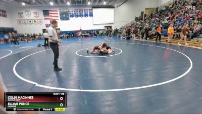 113 lbs Cons. Round 3 - Elijah Ponce, Laramie vs Colin MacInnes, Castle View