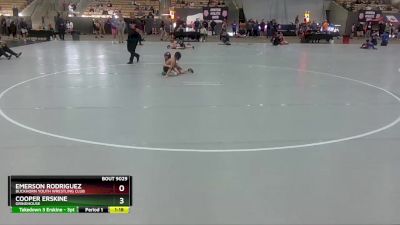 70 lbs Quarterfinal - Emerson Rodriguez, Buckhorn Youth Wrestling Club vs Cooper Erskine, Grindhouse