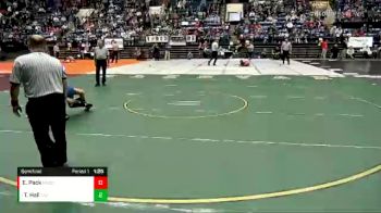 2 - 106 lbs Semifinal - Talan Hall, Tazewell vs Evan Pack, Madison County