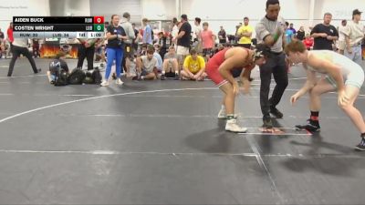 190 lbs Round 2 (4 Team) - Costen Wright, Level Up Black vs Aiden Buck, Reverence United White