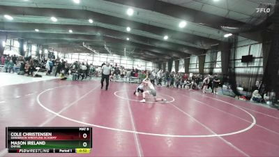 110 lbs Cons. Round 2 - Cole Christensen, Sanderson Wrestling Academy vs Mason Ireland, Empire