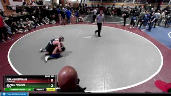 120 lbs Quarterfinal - James Mason, Mead vs Juan Hoffman, Kamiakin
