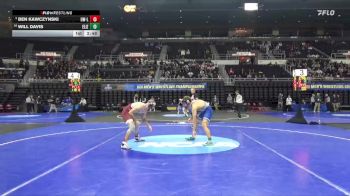197 lbs Cons. Round 4 - Will Davis, Elizabethtown vs Ben Kawczynski, Wis.-La Crosse