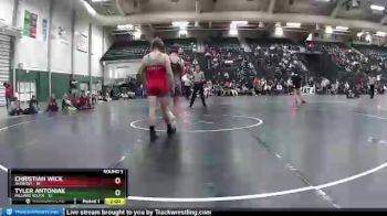 152 lbs Round 3 (16 Team) - Tyler Antoniak, Millard South vs Christian Wick, Amherst