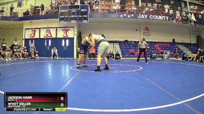 215 lbs Semis & Wb (16 Team) - Jackson Hawk, Delta vs Wyatt Keller, New Prairie