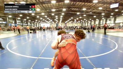 126 lbs Consi Of 32 #2 - Jackson Orrell, PA vs Sawyer Smith, OH