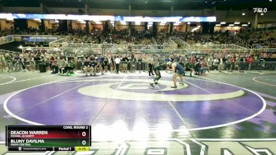 165 1A Cons. Round 2 - Bluny Davilma, Miami Central vs Deacon Warren, Mckeel Academy