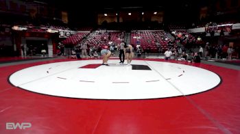 235 lbs Rr Rnd 3 - Zaleah Nugent, Shawnee High School Girls vs Bentley Sharp, El Reno HS Girls
