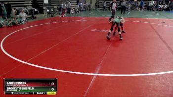 70 lbs Placement (4 Team) - Brooklyn Binsfeld, Paynesville vs Kade Meiners, Caledonia/Houston