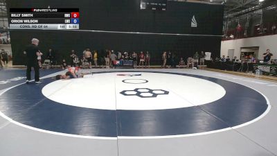 57 kg Cons. Rd Of 64 - Billy Smith, RWC vs Orion Wilson, Laker Wrestling Club