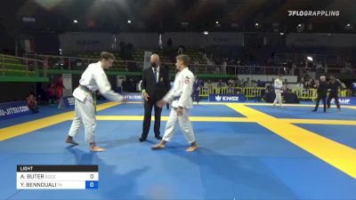 ANGELO BUTER vs YOUNESS BENNOUALI 2022 European Jiu-Jitsu IBJJF ...