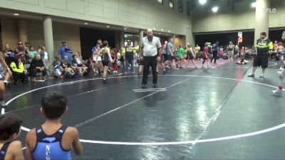 90 lbs Round 4 (6 Team) - Jon-Reggie Daigle, NC National Team White vs Kaleb Watts, The Factory Wrestling