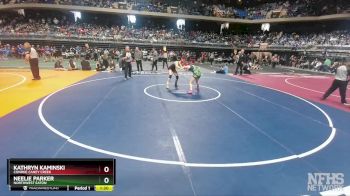 6A 132 lbs Semifinal - Neelie Parker, Northwest Eaton vs Kathryn Kaminski, Conroe Caney Creek